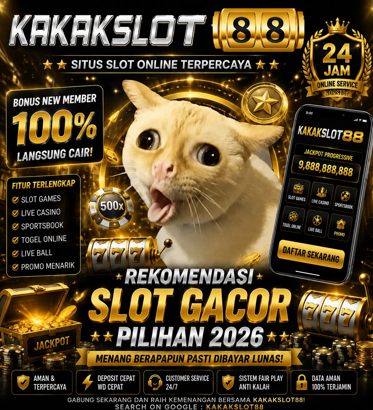KAKAKSLOT88 DAFTAR